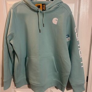 Carhartt Mint Green Hoodie XL